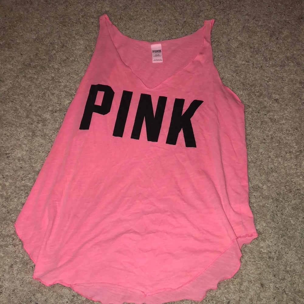 Pink tank top